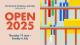 The School of Architecture and Cities invited you to OPEN 2025.